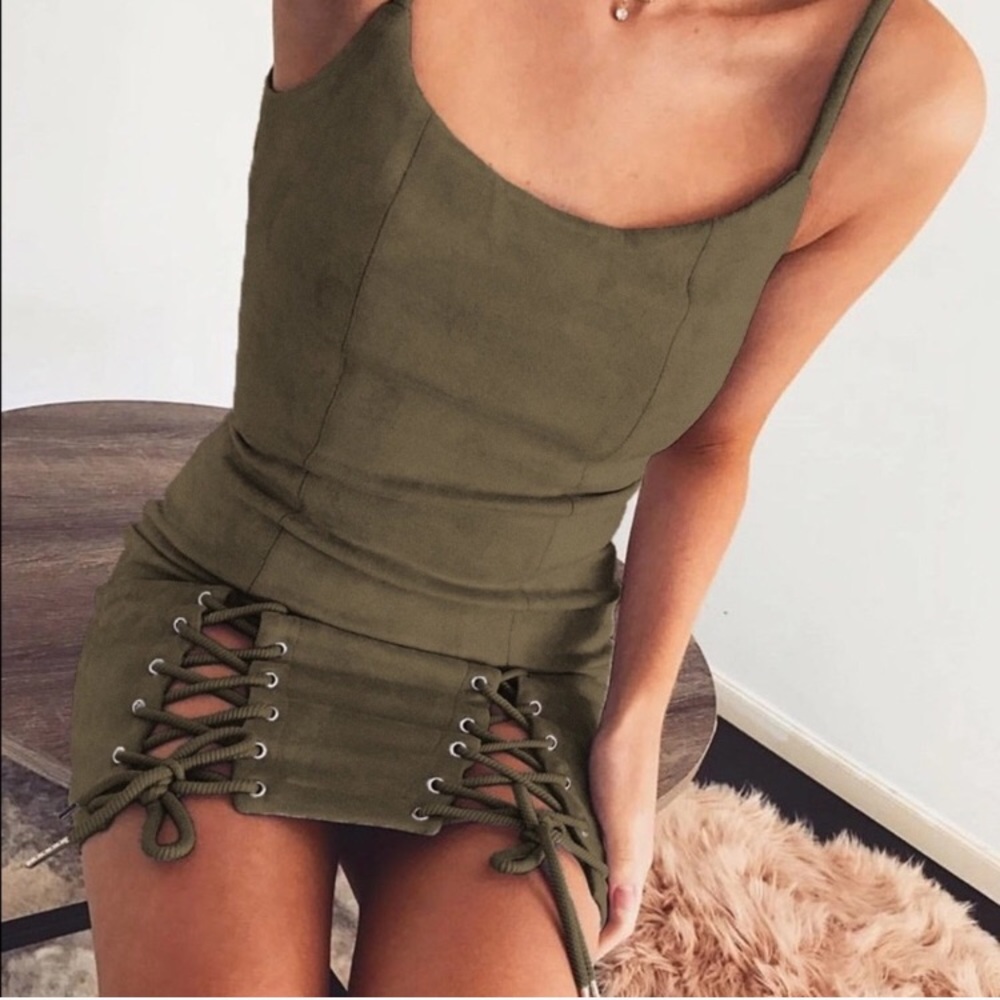 Green dress! Brand new